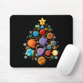太陽系惑星 クリスマスツリー 天文学 クリスマス マウスパッド (マウス)