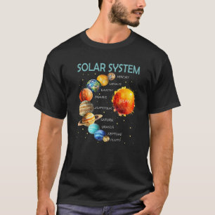 太陽系惑星 科学 スペース ボーイズ プレミアム Tシャツ