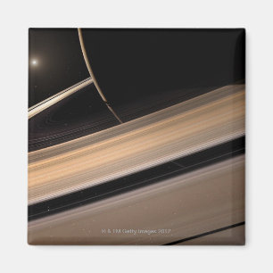 太陽系、クローズアップ2の土星の惑星 マグネット