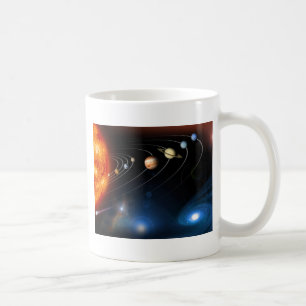 "太陽系" コーヒーマグカップ