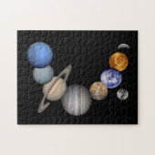 太陽系 ジグソーパズル (横)