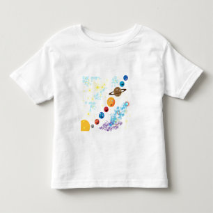 太陽系 トドラーTシャツ