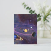 太陽系 ポストカード (スタンド正面)