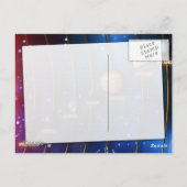 太陽系 ポストカード (裏面)