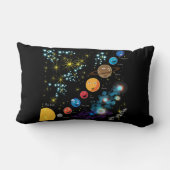 太陽系 ランバークッション (裏面)