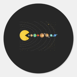 太陽系 天文学 宇宙 ビデオゲーム 面白い グラ ラウンドシール
