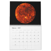 太陽系-惑星による惑星 カレンダー (2月 2027)