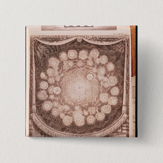 太陽系 缶バッジ (正面)