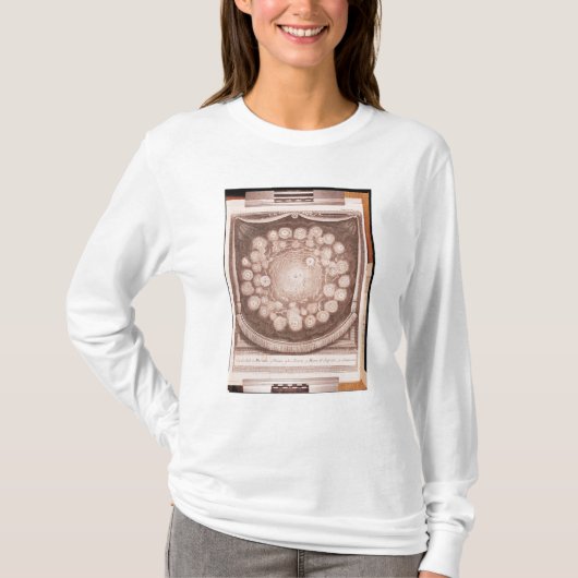太陽系 Tシャツ (正面)