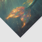 太陽素晴らし光のシャフトの光の光の光のマーメイド 薄葉紙 (詳細)