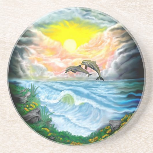 太陽遊の下のイルカ コースター (正面)