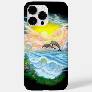 太陽遊の下のイルカ Case-Mate iPhone 14 PRO MAXケース