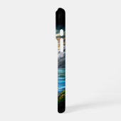 太陽遊の下のイルカ iPhoneケース (左側面)