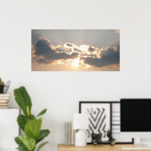 太陽雲 ポスター (ホームオフィス)