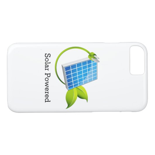 太陽電池パネルの動力を与えられた電話箱 Case-Mate iPhoneケース (裏面(横))