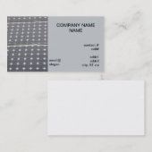 太陽電池パネル 名刺 (正面/裏面)