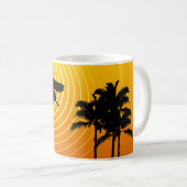 太陽面の滑つるり コーヒーマグカップ (正面右)