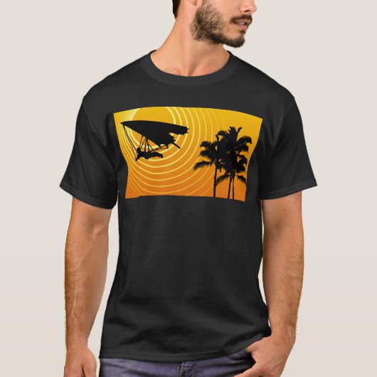 太陽面の滑つるり Tシャツ (正面)