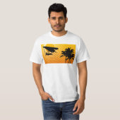 太陽面の滑つるり Tシャツ (正面フル)