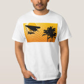 太陽面の滑つるり Tシャツ (正面)