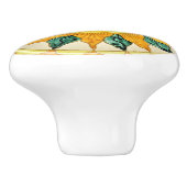 太陽顔と葉レイハッピーサンシャイン セラミックノブ (側面)