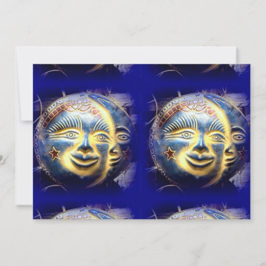 太陽顔/月顔の招待 招待状 (正面)