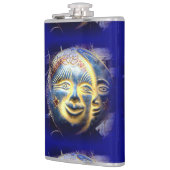 太陽顔/月顔フラスコ フラスク (左)