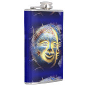 太陽顔/月顔フラスコ フラスク (右)