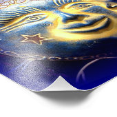 太陽顔/月顔写真プリント フォトプリント            (角)