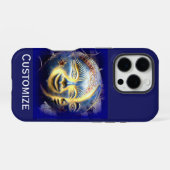太陽顔/月顔iphone 6ケース iPhoneケース (裏面横)