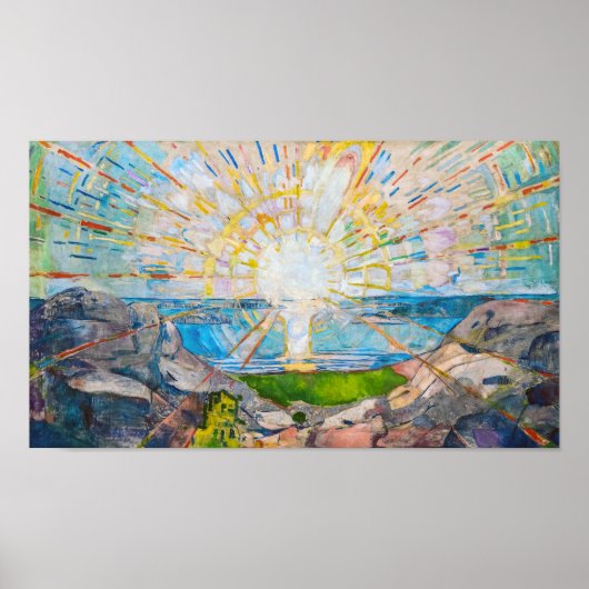 太陽1909 | エドバードムンク | ポスター (正面)