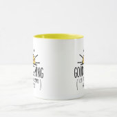 太陽、おはよう私は暗殺者が失敗した見る マグカップ (中央)