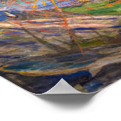 太陽 |エドバード・ムンク | ポスター (角)