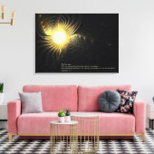 太陽 キャンバスプリント (インサイチュ (リビング))