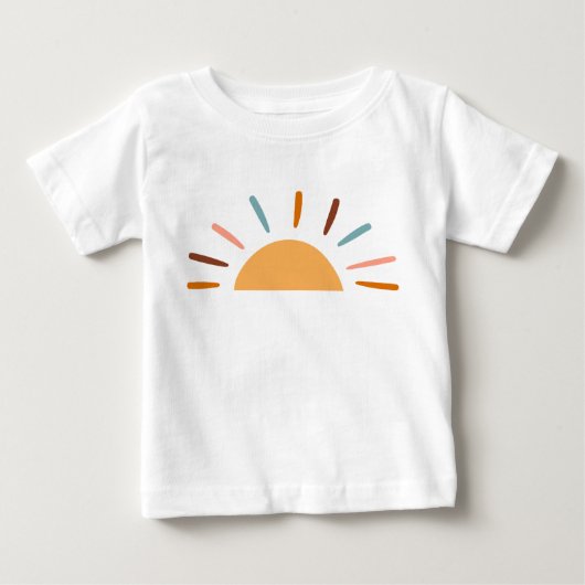 太陽 ベビーTシャツ (正面)
