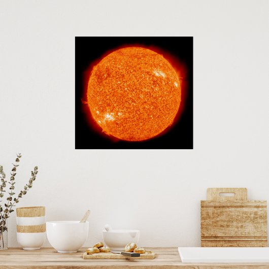 太陽 ポスター (キッチン)