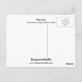 太陽 ポストカード (裏面)