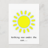 太陽 ポストカード (正面)