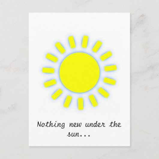 太陽 ポストカード (正面)