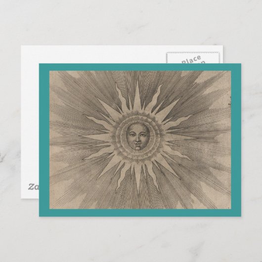 太陽 ポストカード (正面/裏面)