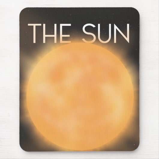 太陽 マウスパッド (正面)