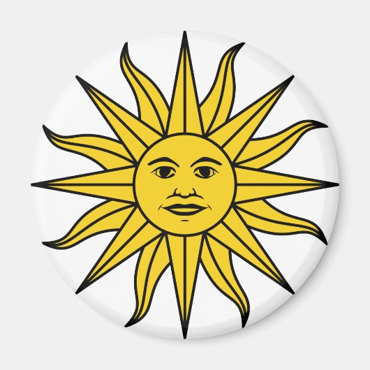 太陽 マグネット (正面)