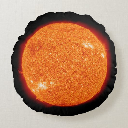 太陽 ラウンドクッション (正面)