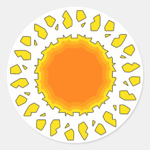 太陽 ラウンドシール