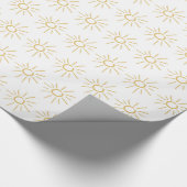 太陽 ラッピングペーパー (角)