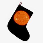 太陽 ラージクリスマスストッキング (正面 (吊り時))