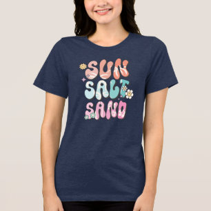 太陽、塩、砂 トライブレンドTシャツ