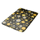 太陽 星 花 キラキラ パターン デザイン バスマット (アングル)