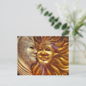 太陽、月、キス ポストカード (スタンド正面)