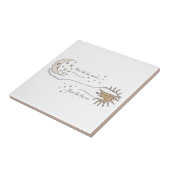 太陽・月・星セラミックタイル タイル (側面)